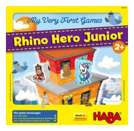 My Very First Games: Rhino Hero Junior box art