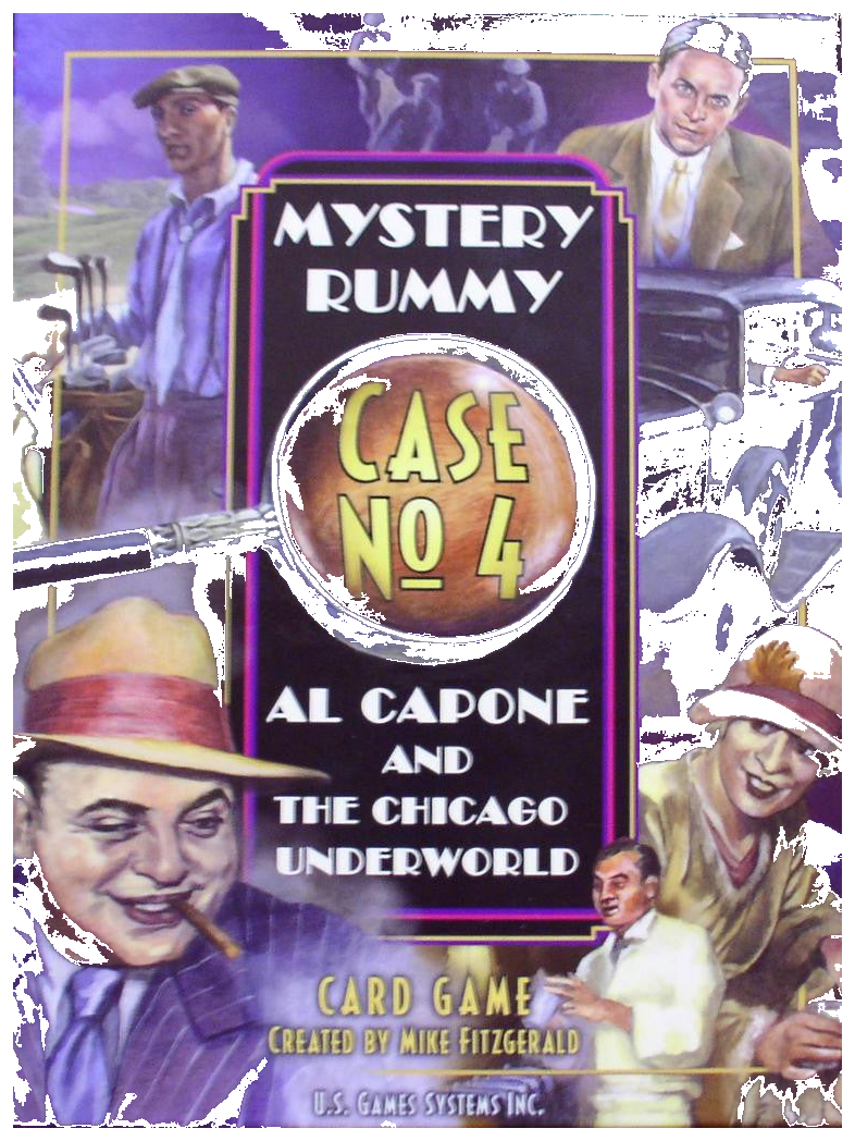 Mystery Rummy: Al Capone And The Chicago Underworld box art