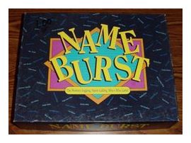 Name Burst box art