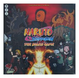 Naruto Shippuden: The Board Game box art