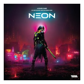 Neon box art