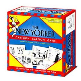The New Yorker: Cartoon Caption Game box art