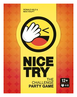 Nice Try: The Challenge Party Game box art