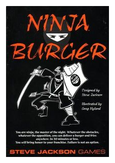 Ninja Burger box art