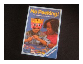 No Peeking! box art