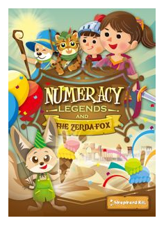 Numeracy Legends And The Zerda Fox box art