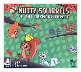 Nutty Squirrels Of The Oakwood Forest box art