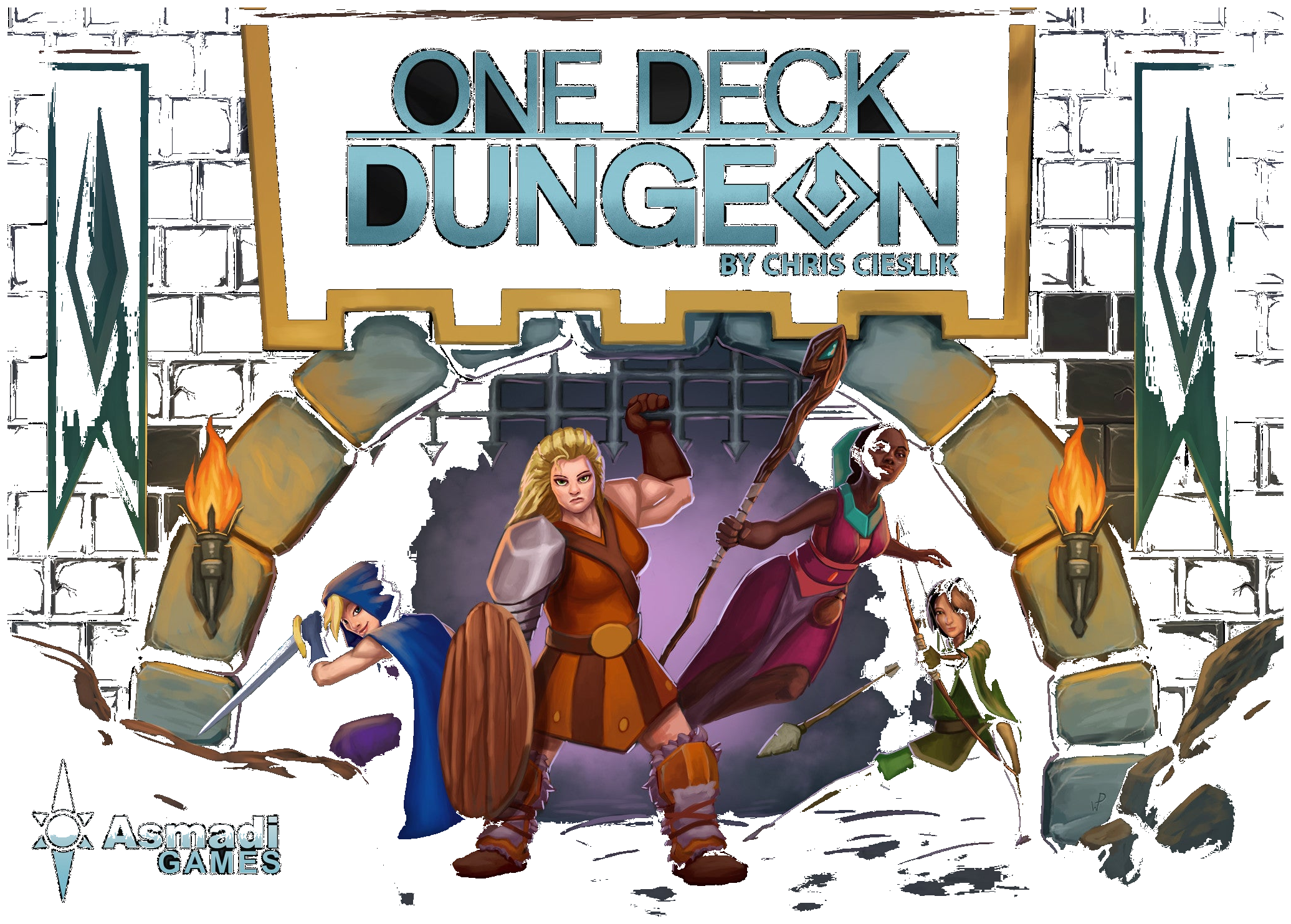 One Deck Dungeon box art
