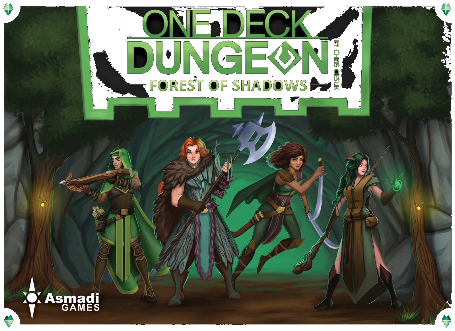 One Deck Dungeon: Forest Of Shadows box art