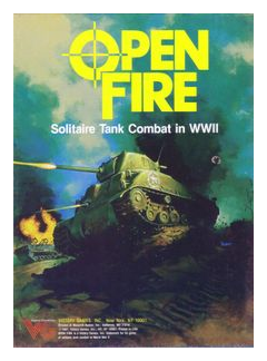 Open Fire: Solitaire Tank Combat In Wwii box art