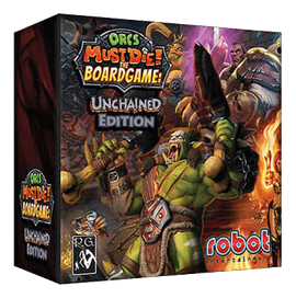 Orcs Must Die! The Board Game: Unchained Edition box art