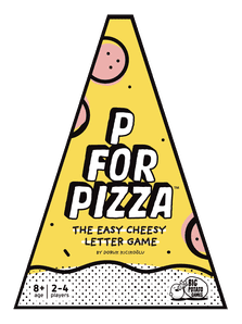 P For Pizza box art