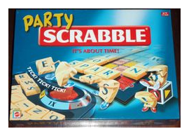 Party Scrabble box art