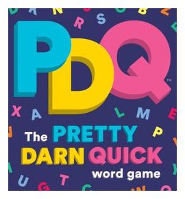 Pdq: The Pretty Darn Quick Word Game box art