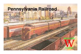 Pennsylvania Railroad box art