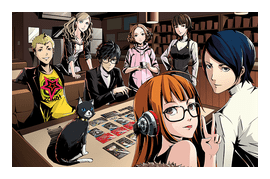 Persona 5 Print & Play Board Game box art