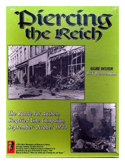 Piercing The Reich: The Battle For Aachen, Siegfried Line Campaign, Sep-oct 1944 box art