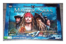 Pirates Of The Caribbean: Master Of The Seas Strategy Game box art