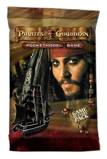 Pirates Of The Caribbean Pocketmodel Game box art