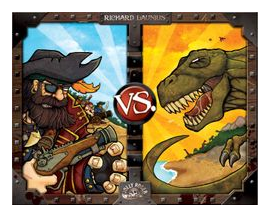 Pirates Vs. Dinosaurs box art