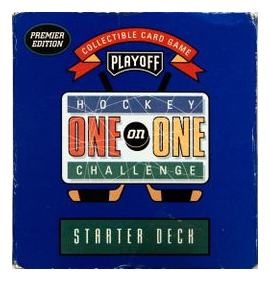 Playoff One-on-one Hockey Challenge box art