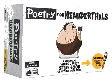 Poetry For Neanderthals box art