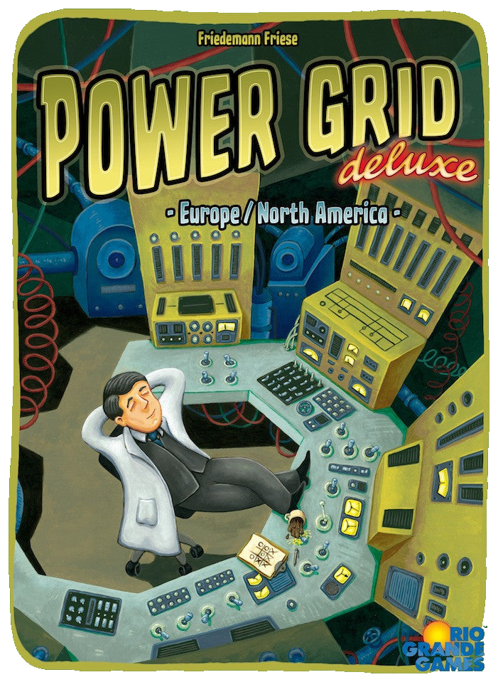 Power Grid Deluxe: Europe/north America box art