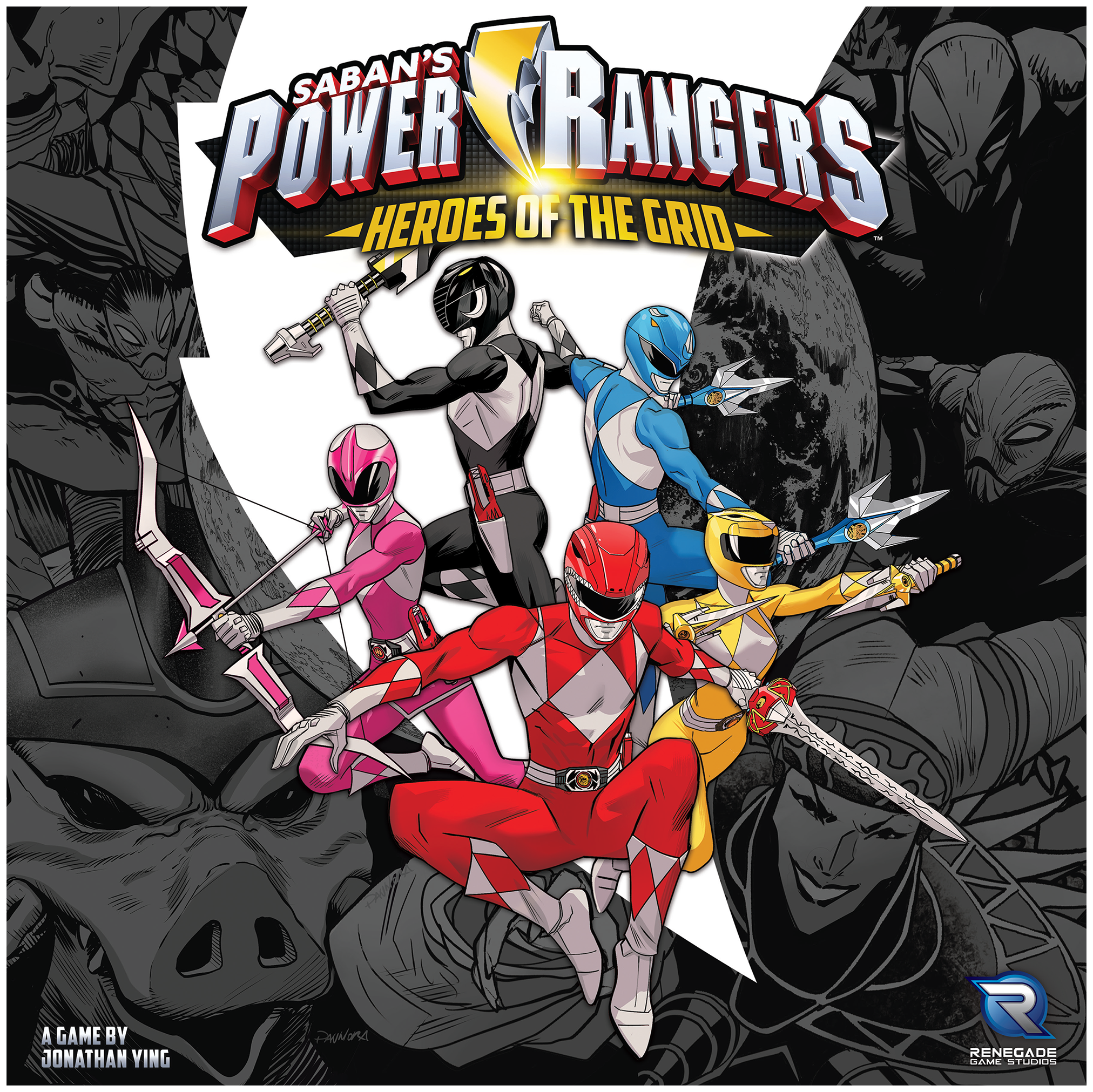 Power Rangers: Heroes Of The Grid box art