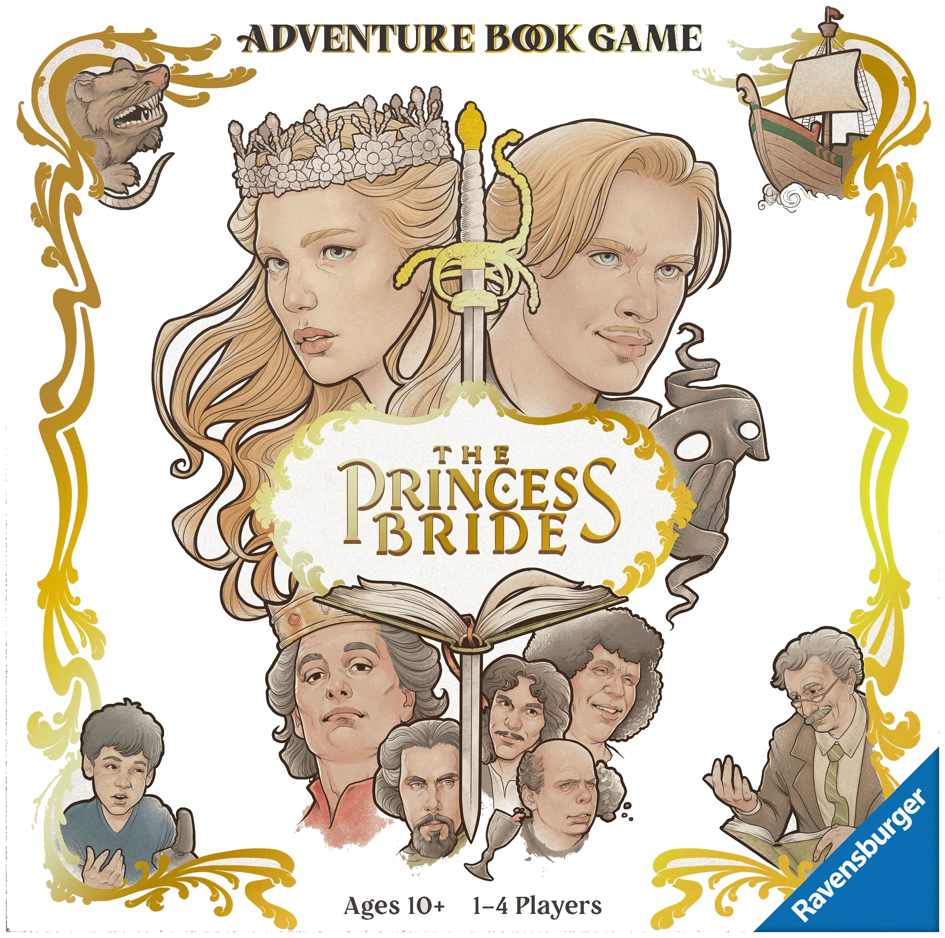 The Princess Bride Adventure Book Game box art