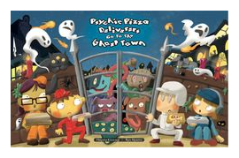 Psychic Pizza Deliverers Go To The Ghost Town box art