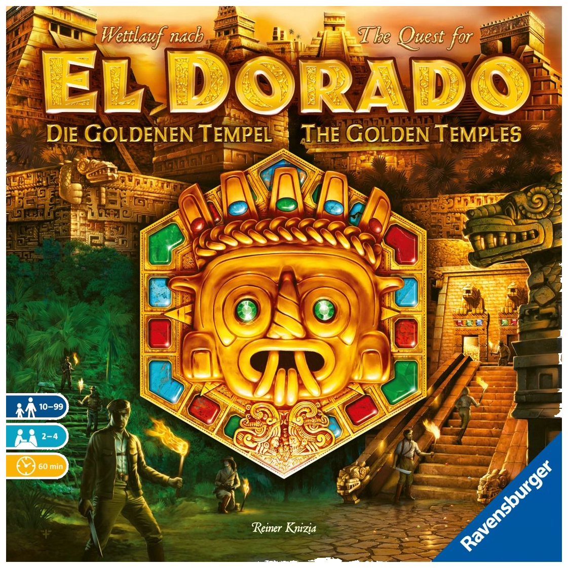 The Quest For El Dorado: The Golden Temples box art
