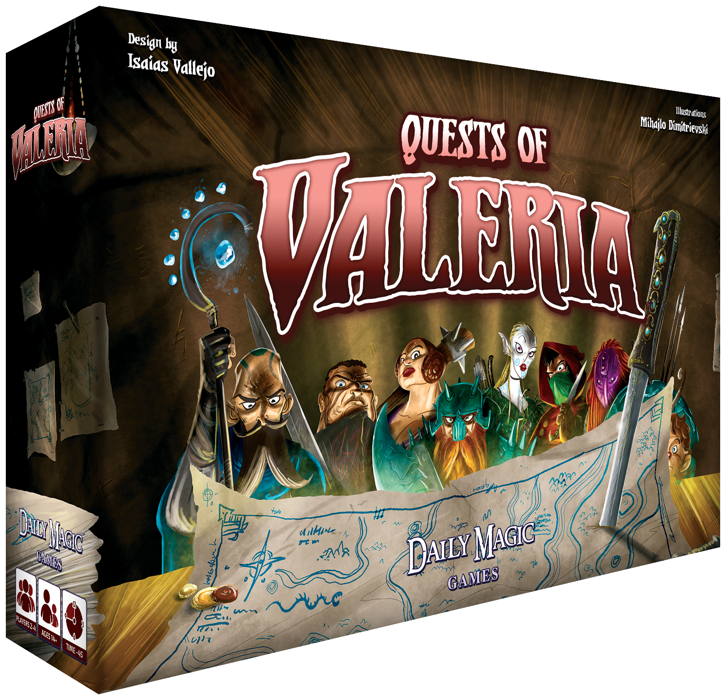 Quests Of Valeria box art