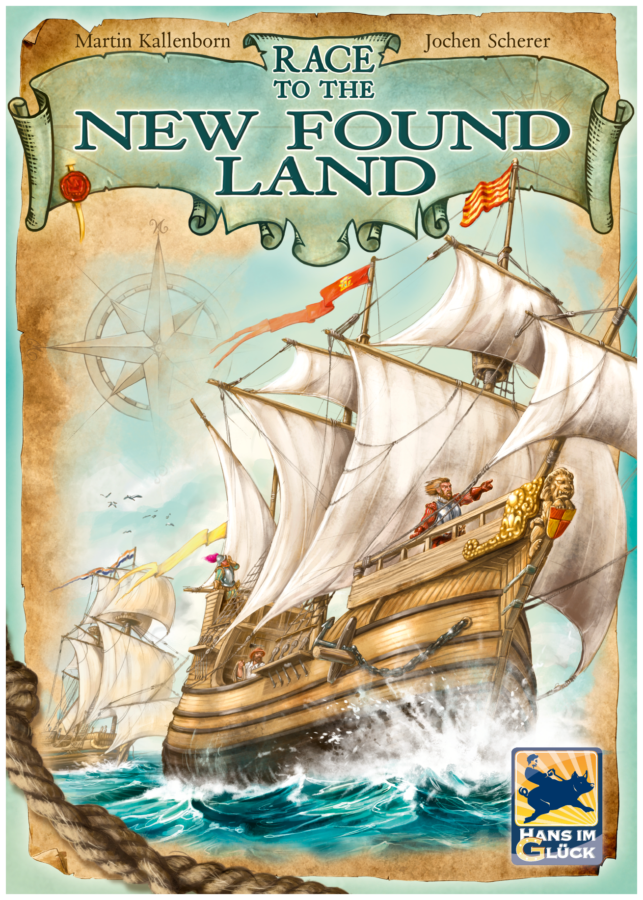 Race To The New Found Land box art