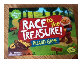 Race To The Treasure! box art
