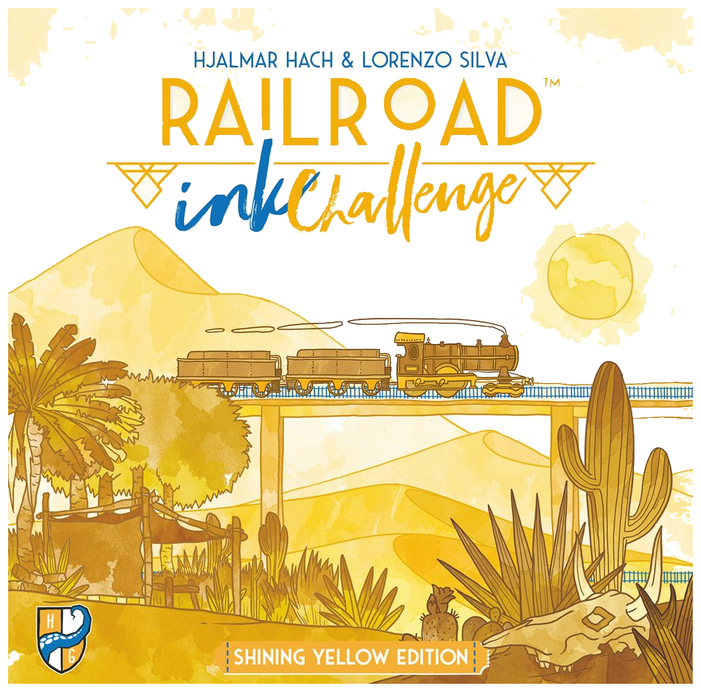 Railroad Ink Challenge: Shining Yellow Edition box art