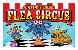 Reiner Knizia's Amazing Flea Circus box art