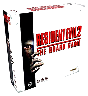 Resident Evil 2: The Board Game box art