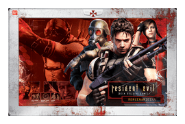 Resident Evil Deck Building Game: Mercenaries box art