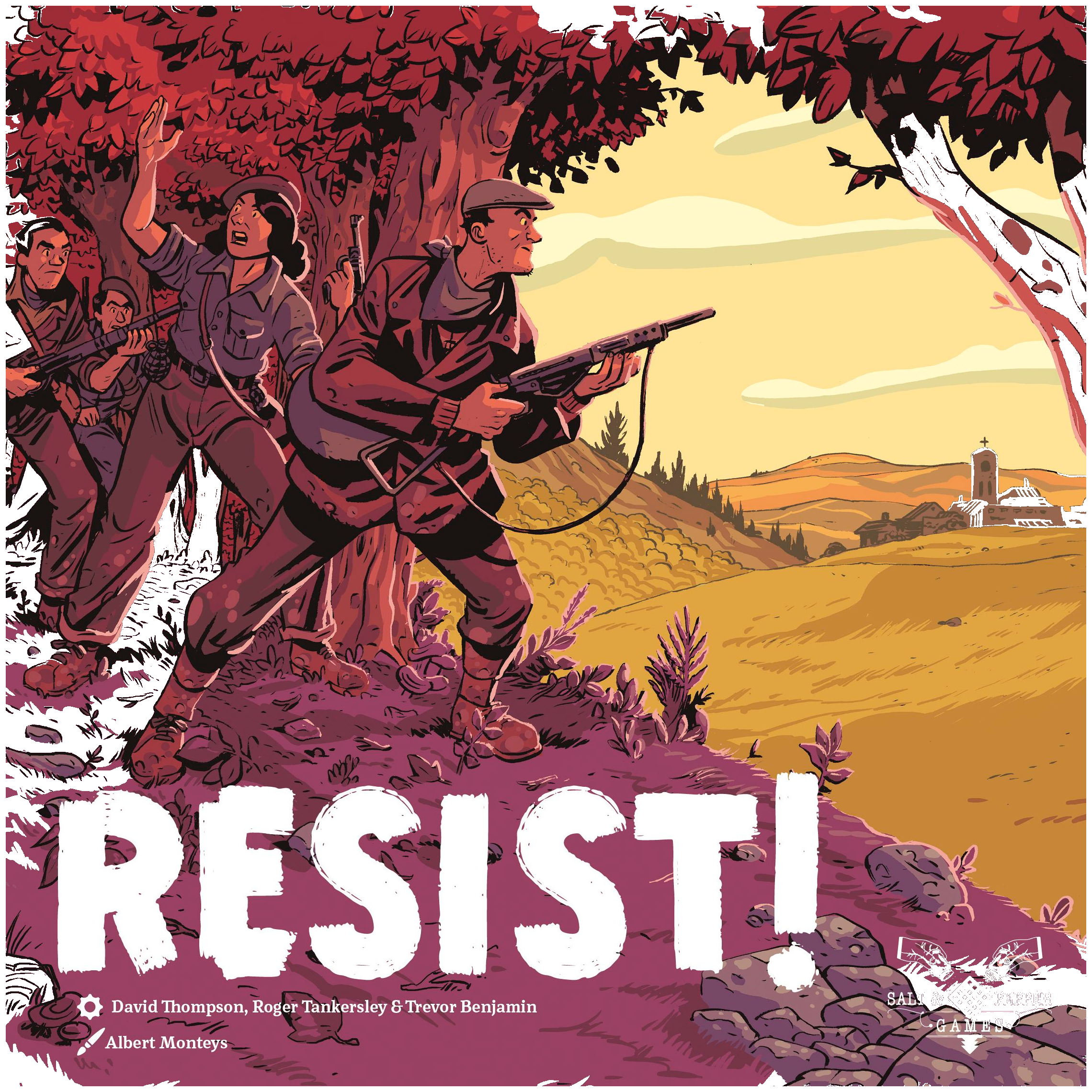 Resist! box art