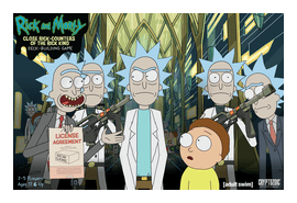 Rick And Morty: Close Rick-counters Of The Rick Kind Deck-building Game box art