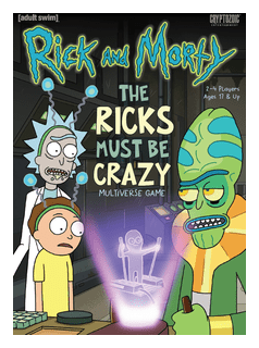 Rick And Morty: The Ricks Must Be Crazy Multiverse Game box art