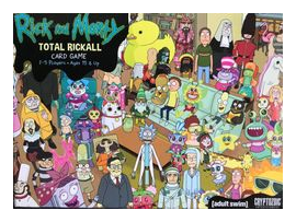 Rick And Morty: Total Rickall Card Game box art