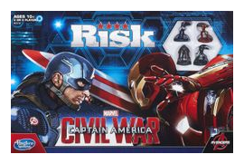 Risk: Captain America – Civil War Edition box art