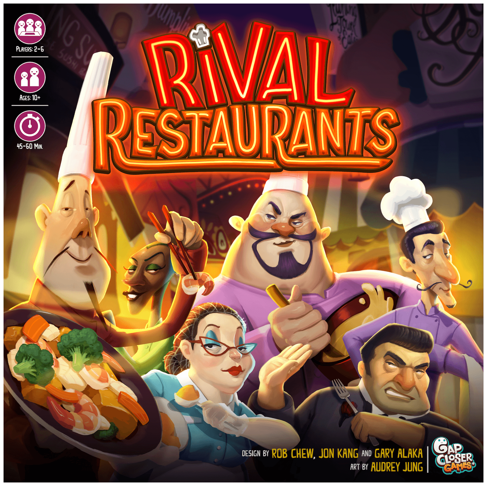 Rival Restaurants box art