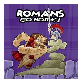 Romans Go Home! box art