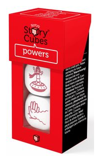 Rory's Story Cubes: Powers box art