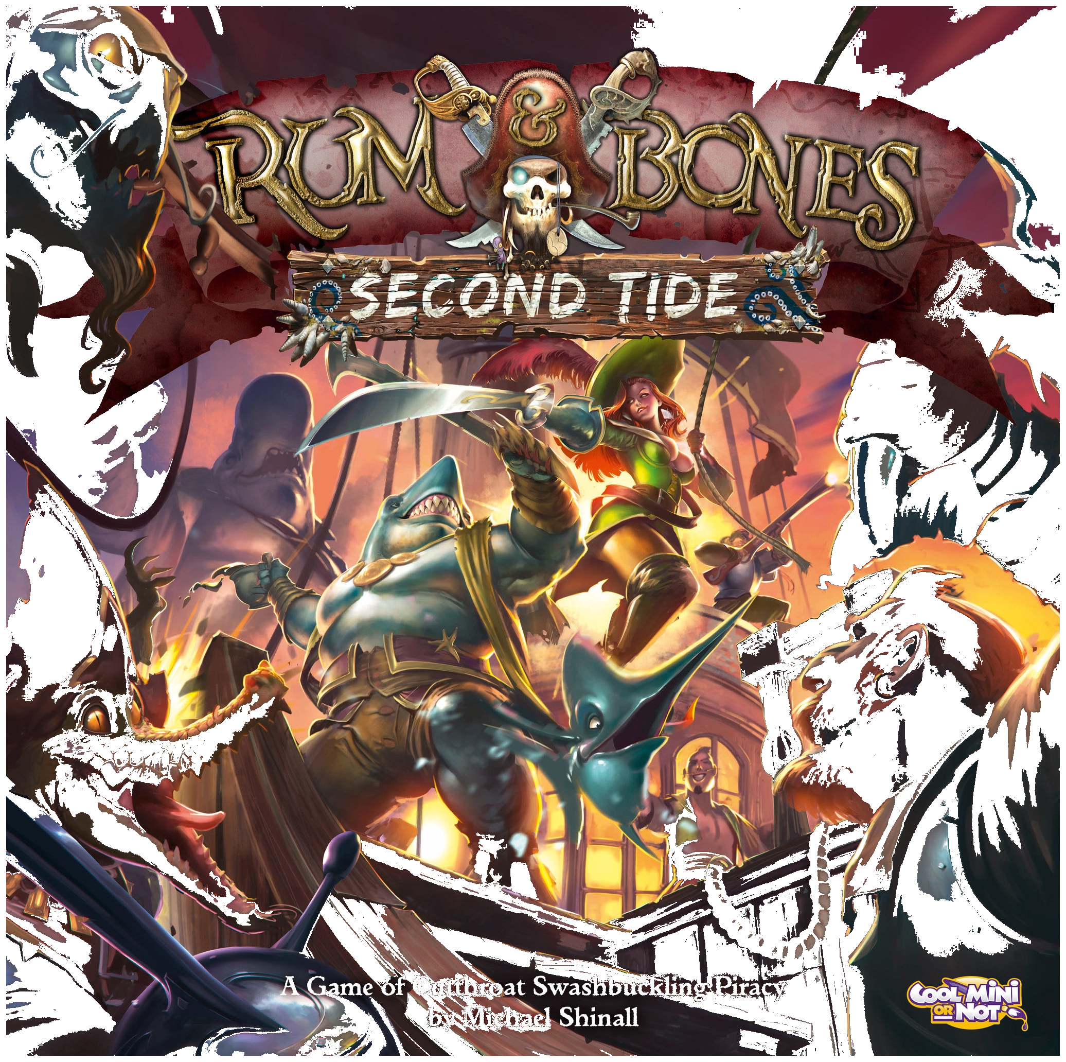 Rum & Bones: Second Tide box art