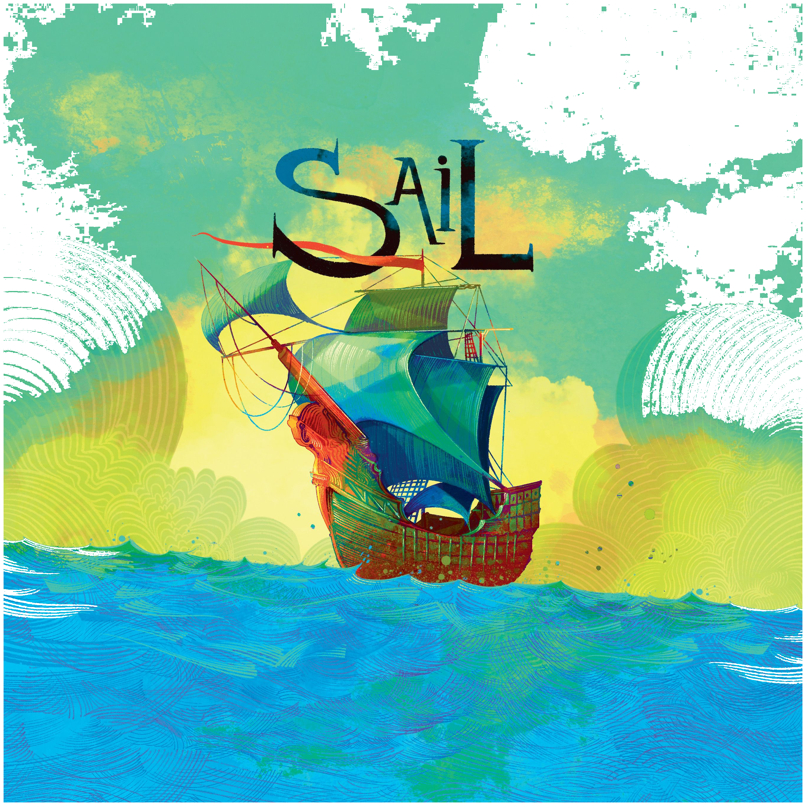 Sail box art