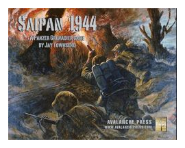 Saipan 1944: A Panzer Grenadier Game box art
