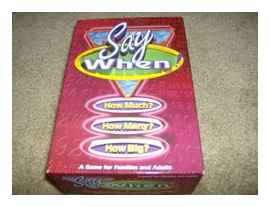 Say When! box art